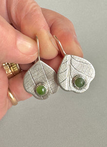 Jade Petal Earrings