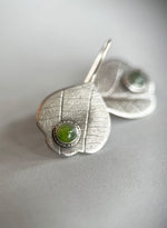 Load image into Gallery viewer, Jade Petal Earrings
