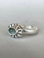 Load image into Gallery viewer, Blue Tourmaline Ring in Sterling Silver

