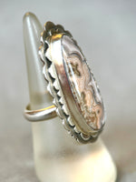 Load image into Gallery viewer, Laguna Lace Agate Ring
