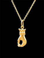 Load image into Gallery viewer, Victorian Hand Charm
