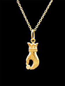 Victorian Hand Charm
