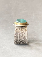 Load image into Gallery viewer, Aquamarine Mid Century Ring
