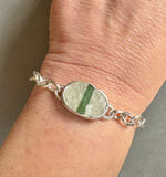 Load image into Gallery viewer, Tourmaline in Quartz Bracelet
