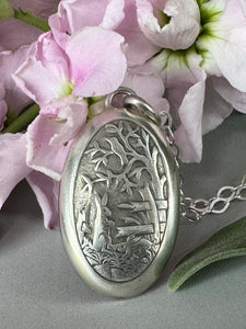 Spring Bunnies Pendant