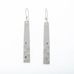 Load image into Gallery viewer, Colored Diamond Earrings in Sterling Silver
