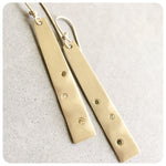 Load image into Gallery viewer, Colored Diamond Earrings in Sterling Silver
