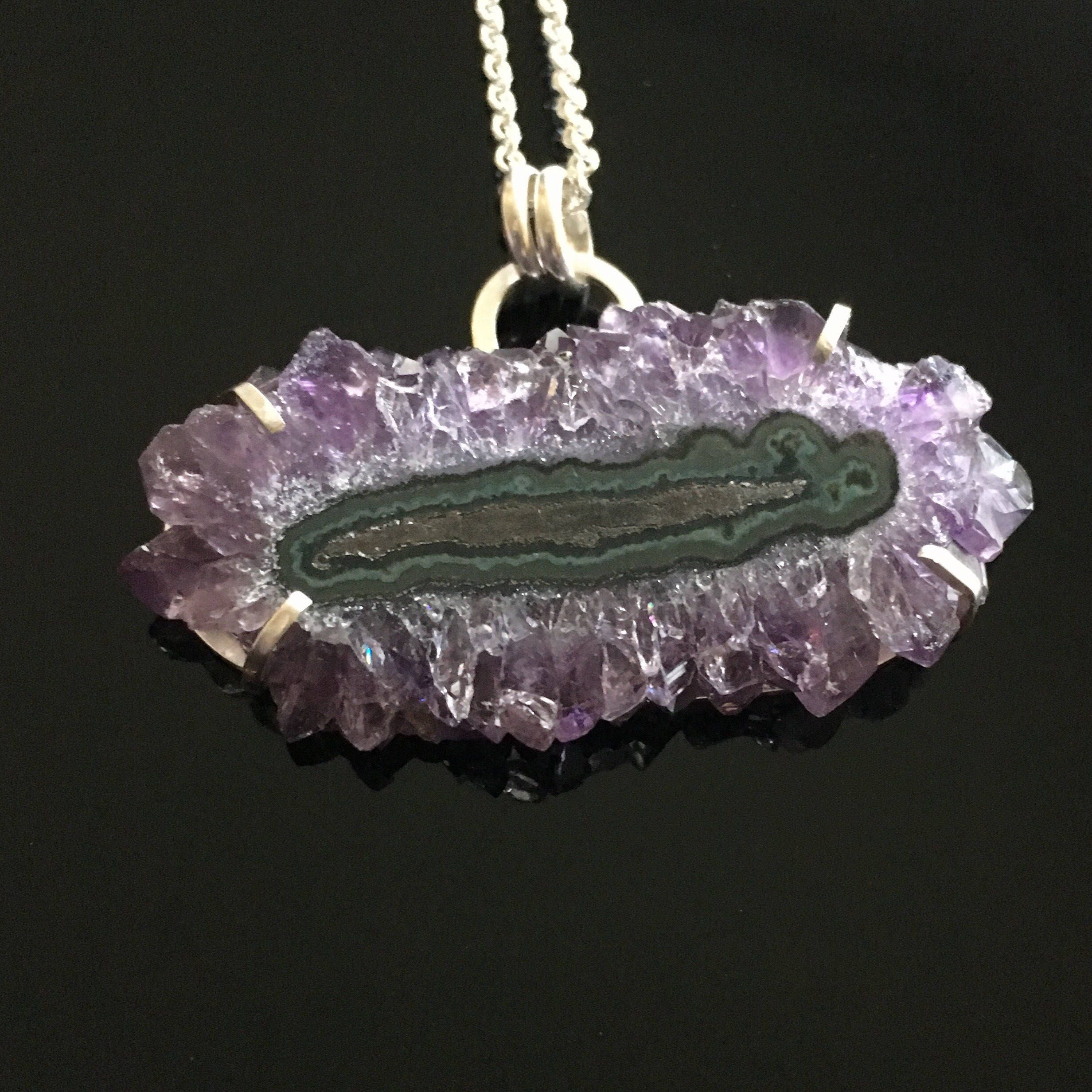 Amethyst Crystal Pendant