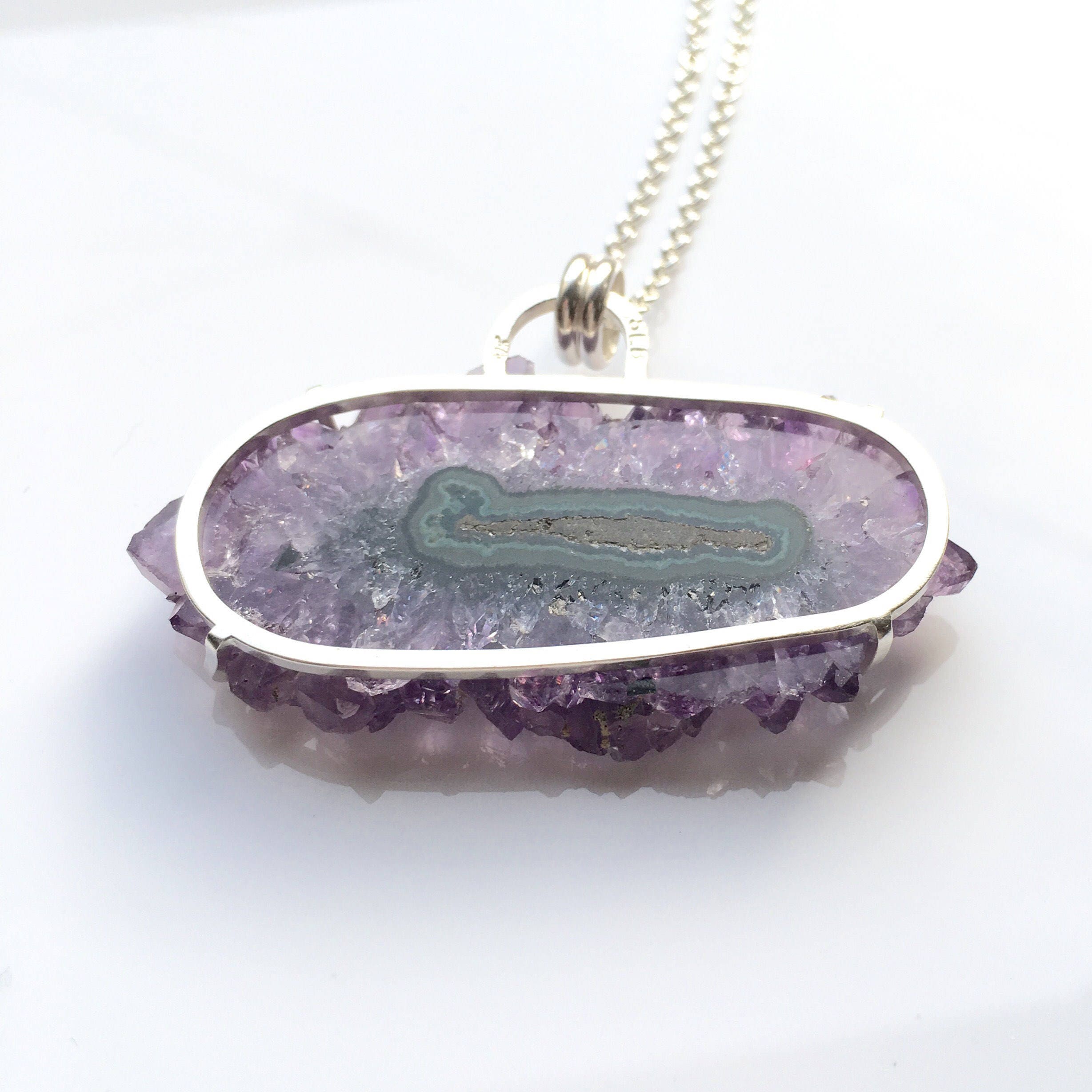 Amethyst Crystal Pendant