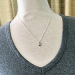 Load image into Gallery viewer, Sacred Heart Pendant, Milagros heart, flaming heart, charm, sterling silver, tiny, handmade
