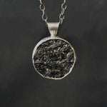Load image into Gallery viewer, Black Tourmaline Raw Stone Pendant
