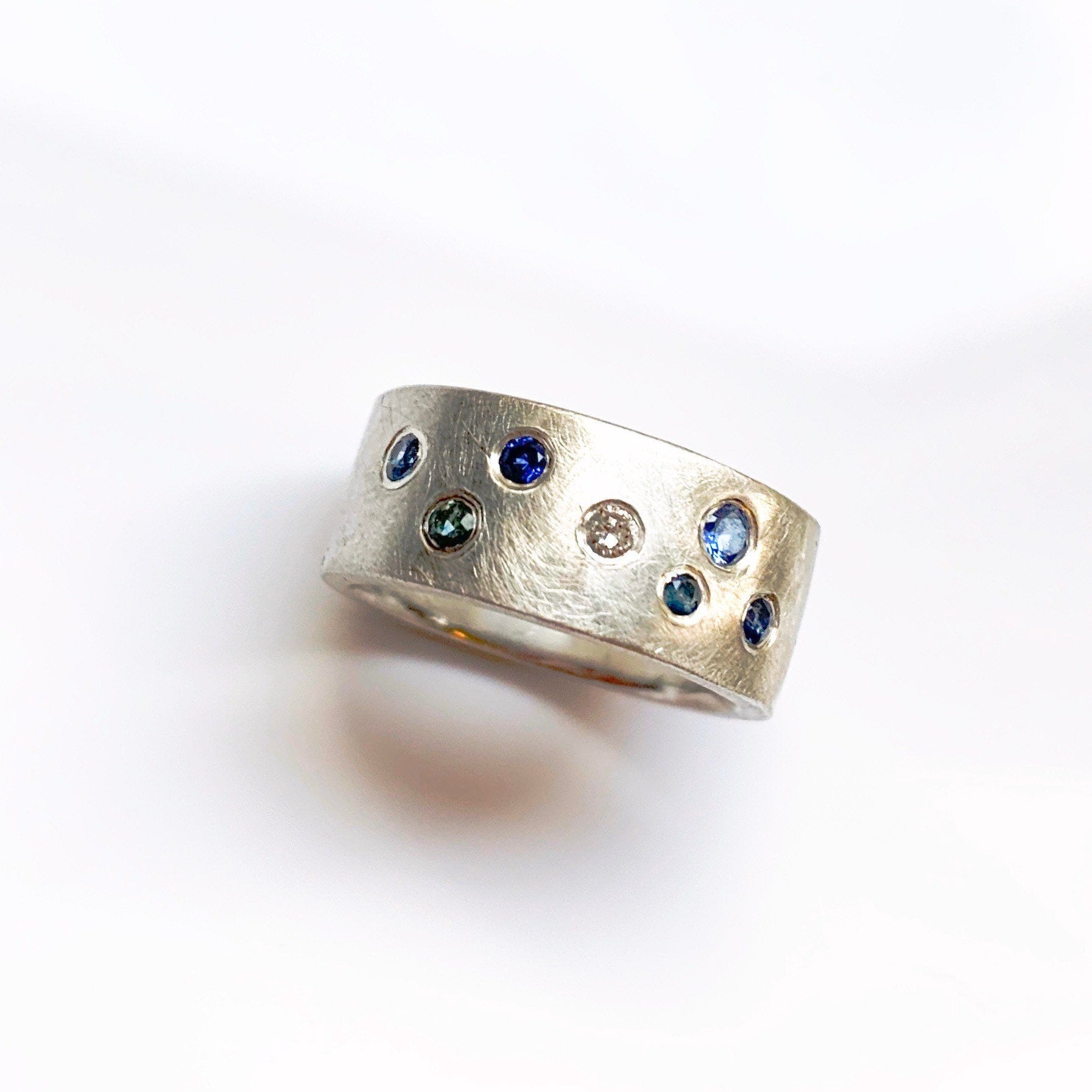 Birthstone Ring - You Choose Five Stones