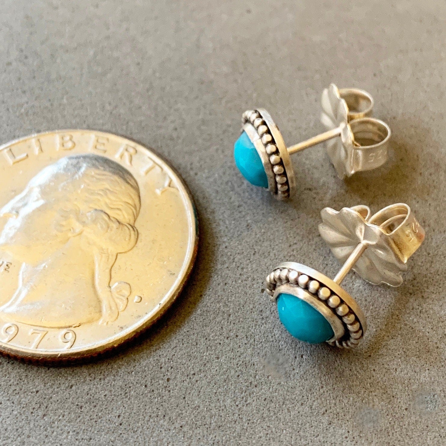 Turquoise Stud Earrings