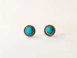 Load image into Gallery viewer, Turquoise Stud Earrings
