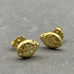 Load image into Gallery viewer, Gold Ladybug Studs
