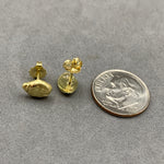 Load image into Gallery viewer, Gold Ladybug Studs
