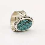 Load image into Gallery viewer, Turquoise Wrap Band, ring
