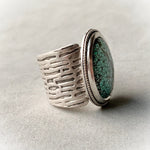 Load image into Gallery viewer, Turquoise Wrap Band, ring
