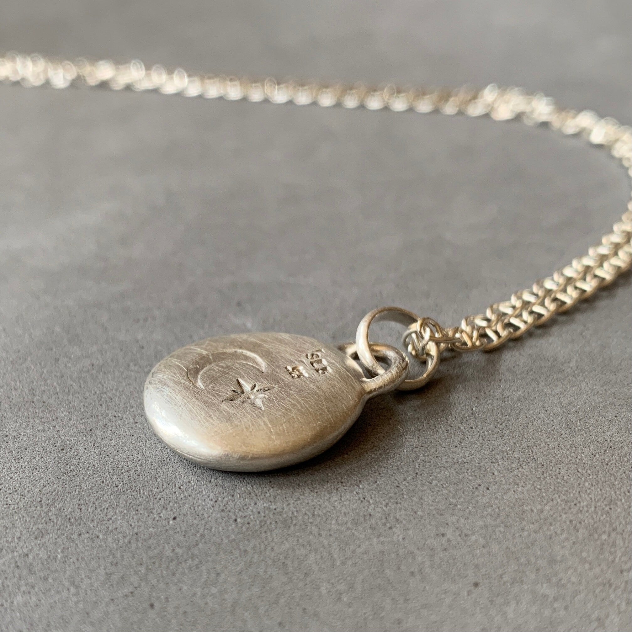 Rainbow River Stone Pendant