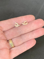 Load image into Gallery viewer, Tiny Bird Stud Earrings
