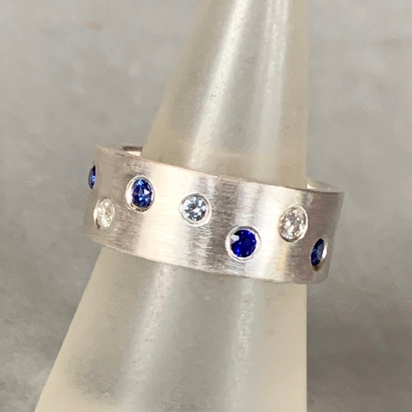 Birthstone Ring - You Choose Five Stones