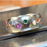 Load image into Gallery viewer, Birthstone Ring - You Choose Five Stones
