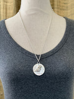 Load image into Gallery viewer, Athena Owl with Sapphires
