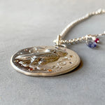 Load image into Gallery viewer, Athena Owl with Sapphires
