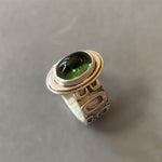 Load image into Gallery viewer, Green Tourmaline Ring
