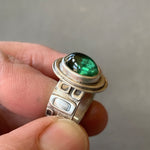 Load image into Gallery viewer, Green Tourmaline Ring
