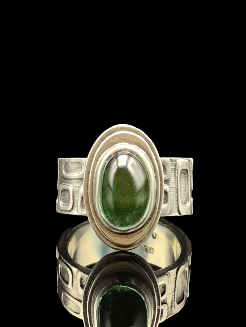Green Tourmaline Ring