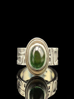Load image into Gallery viewer, Green Tourmaline Ring
