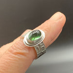 Load image into Gallery viewer, Green Tourmaline Ring
