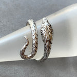 Load image into Gallery viewer, Victorian Serpent ring in Silver, snake ring, vintage snake
