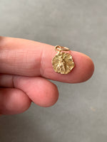 Load image into Gallery viewer, Art Nouveau Gold Bee Charm: 14K or 18K Pendant
