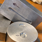 Load image into Gallery viewer, Art Deco Garnet ring in Sterling Silver
