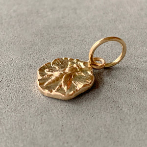 Art Nouveau Gold Bee Charm