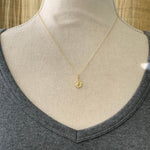 Load image into Gallery viewer, Art Nouveau Gold Bee Charm
