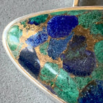 Load image into Gallery viewer, Azurite and Malachite Pendant

