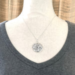 Load image into Gallery viewer, Sterling Silver Tree of Life Pendant: Art Nouveau Fruit Tree
