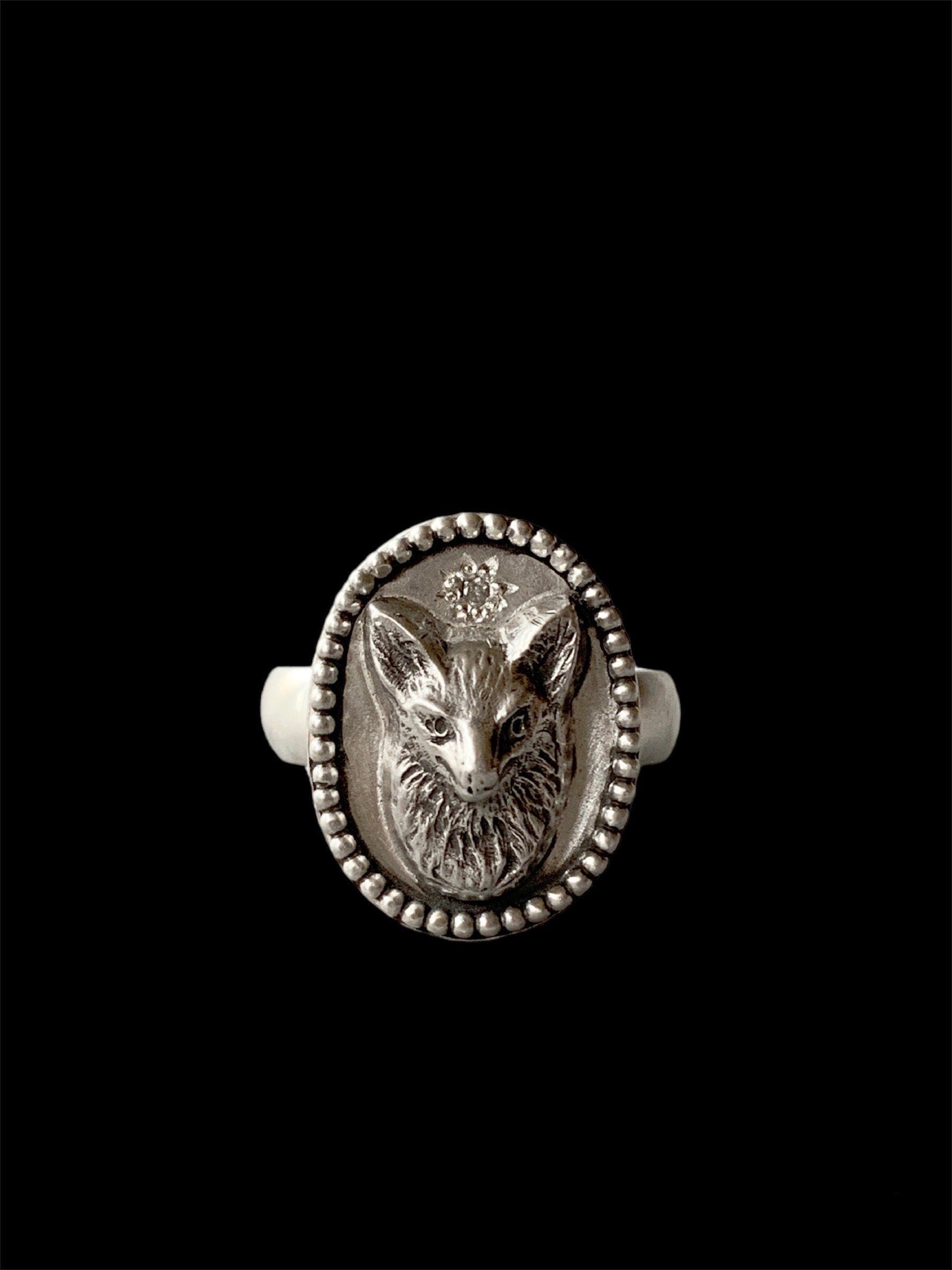 Fox Signet Ring