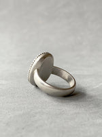 Load image into Gallery viewer, Sterling Silver Fox Signet Ring with Diamond - Size 4.25
