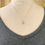 Load image into Gallery viewer, Gold Fox Charm with Diamond Eyes, 10K
