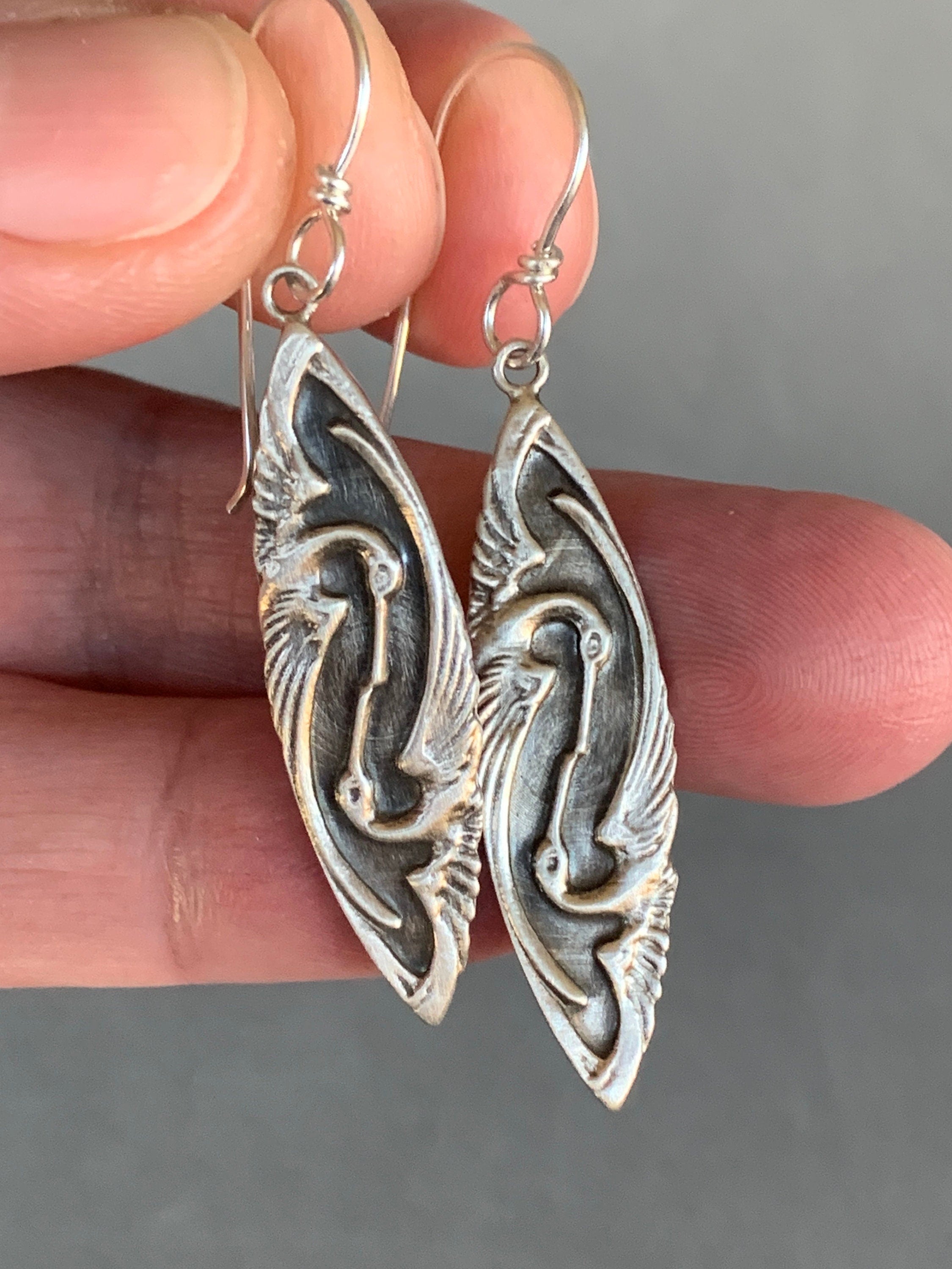Dancing Bird Earrings