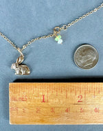 Load image into Gallery viewer, Gold Rabbit Charm, 10K
