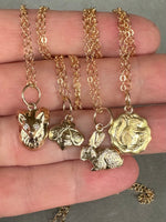 Load image into Gallery viewer, Chipmunk Gold Charm, 14K
