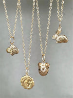Load image into Gallery viewer, Gold Bee Charm, 10K
