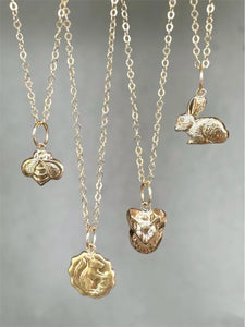 Gold Bee Charm, 10K