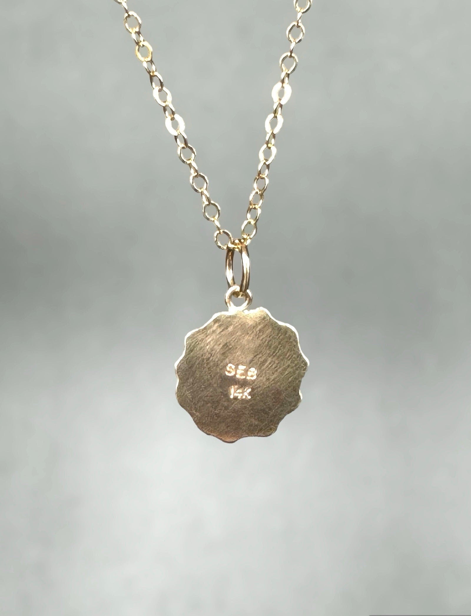 Chipmunk Gold Charm, 14K