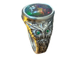 Load image into Gallery viewer, Owl Ring with Opal and Emeralds
